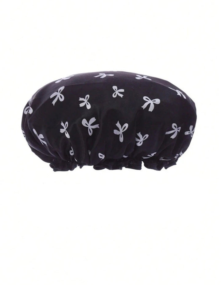 Double-Layer Waterproof Bath Cap _ 1pcs | غطاء استحمام مقاوم للماء ذو طبقتين - قطعة واحدة
