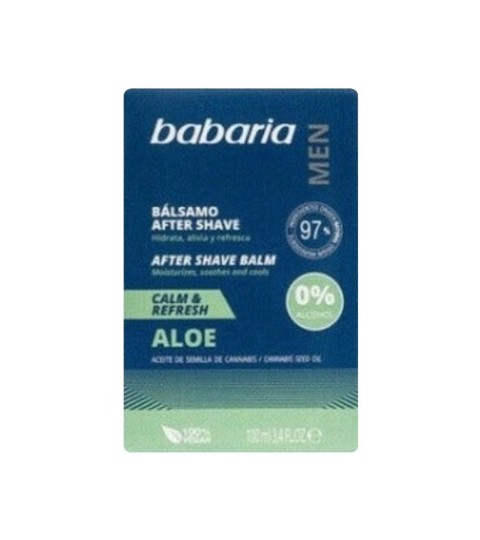 Barbaria After Shave Balm Moisturizes Soothes And Cools - 100ml | بارباريا بالم مرطب ما بعد الحلاقة بالألوفيرا - 100 مل