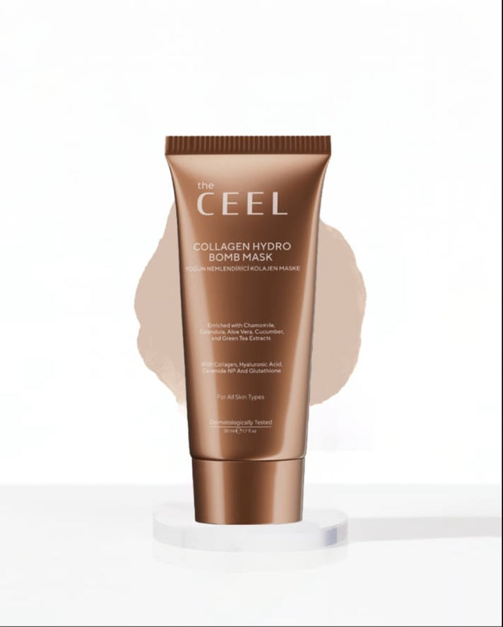 the CEEL Collagen Hydro Bomb Mask - 50ml | ذا سيل ماسك للوجه بالكولاجين - 50 مل