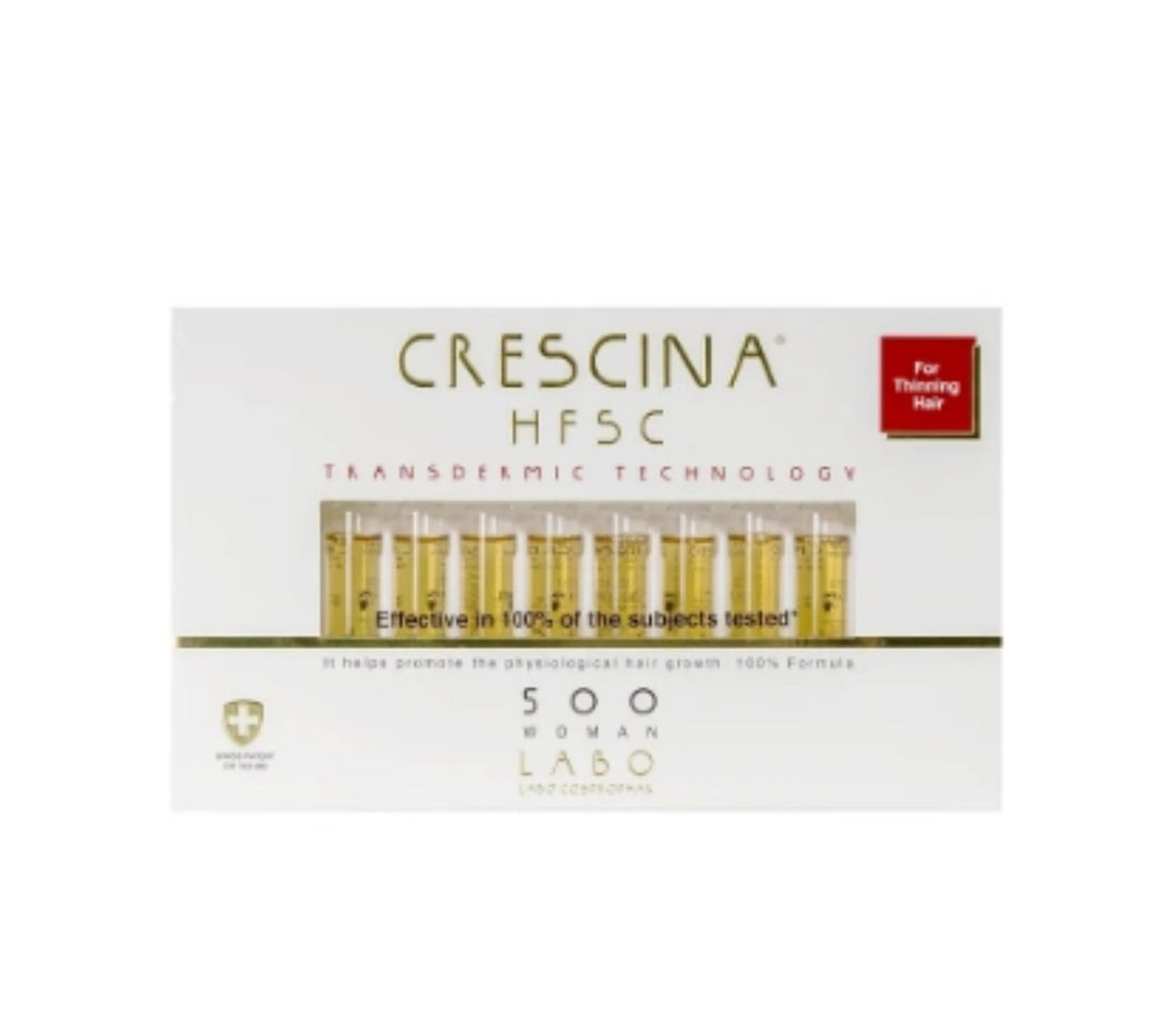 CRESCINA Transdermic Technology For Thinning Hair - 3.5mlx20 | كريشنا امبولات لعلاج تساقط الشعر المتوسط عند النساء 3.5 مل x 20