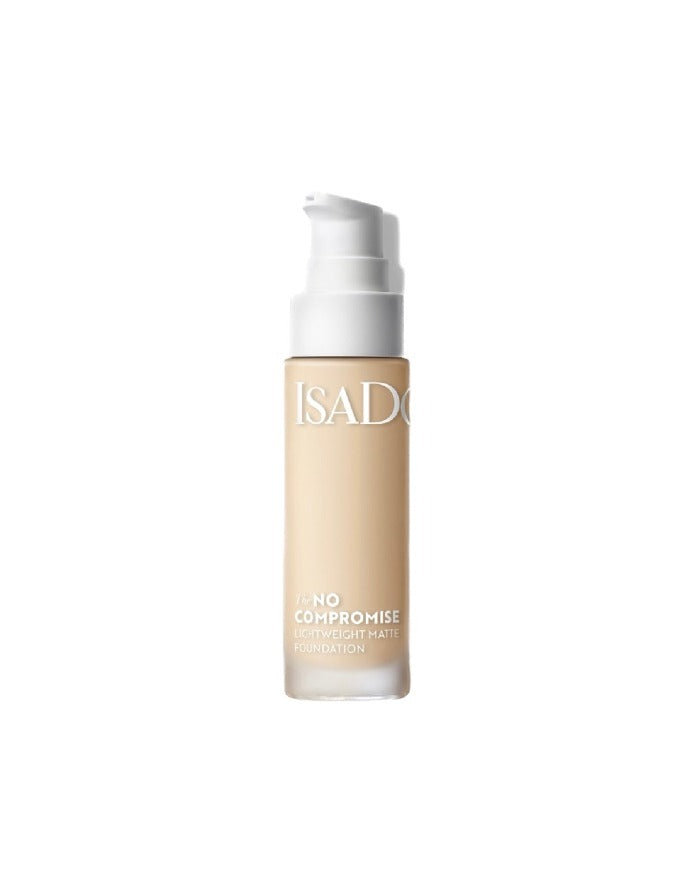 IsaDora The No Compromise Lightweight Matte Foundation - 30ml | ايزادورا كريم أساس غير لامع - 30 مل