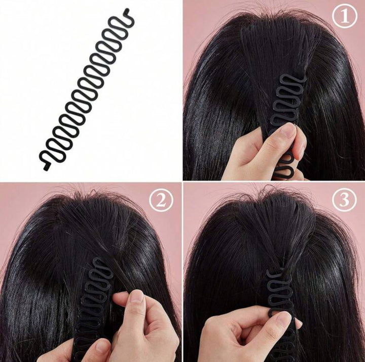 Fishbone Wave Hair Braiding Tool - 1pcs | أداة تجديل الشعر - قطعة واحدة