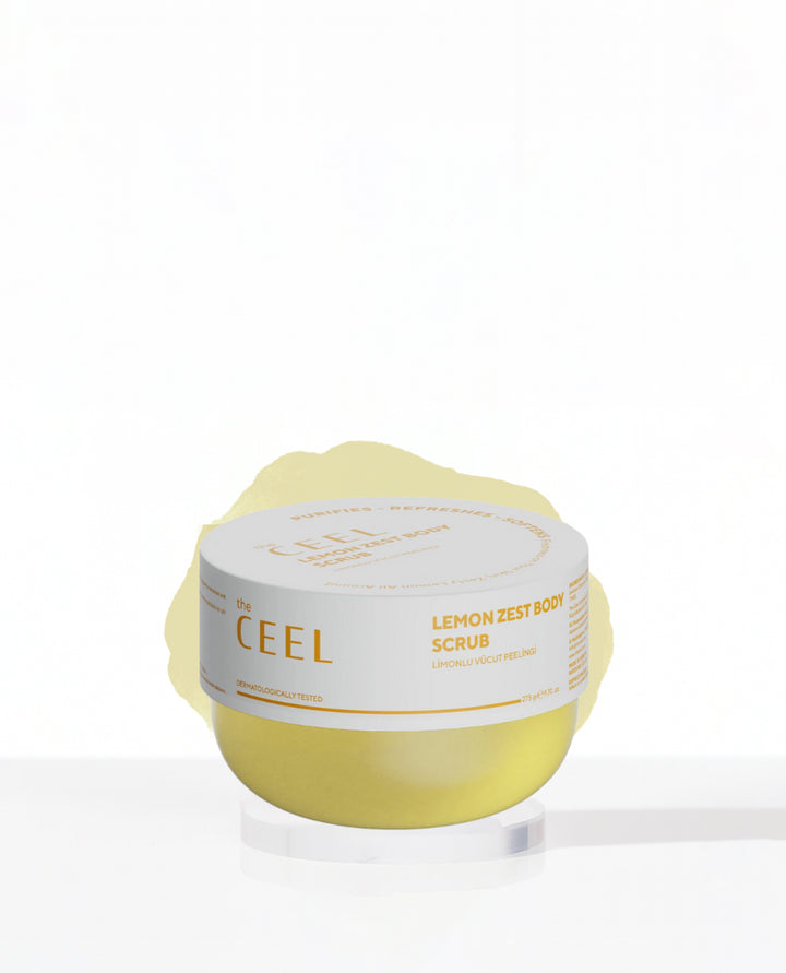 the CEEL Lemon Zest Body Scrub - 275gr | ذا سيل مقشر الجسم بالليمون - 275 غ