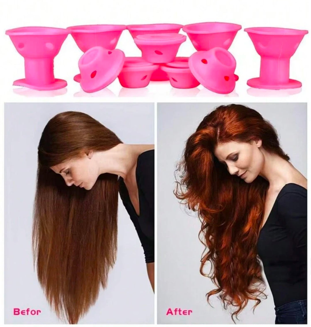 Magic Hair Curlers - 10pcs | بكرات لف الشعر - 10 قطع