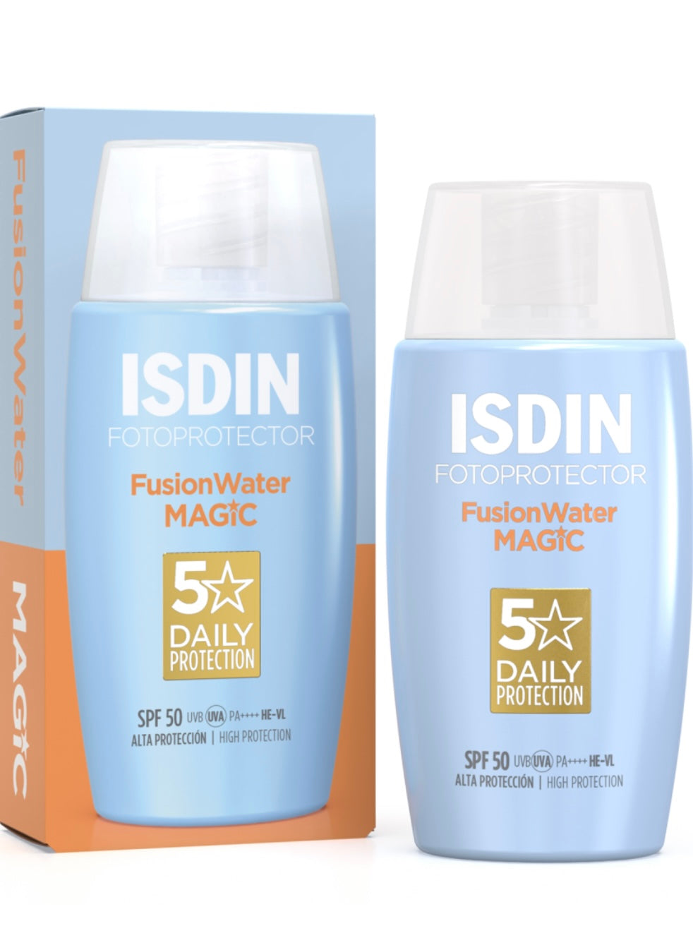 ISDIN Fotoprotector Fusion Water Magic- 50ML | ازدن كريم واقي شمسي بقوام مائي - 50 مل