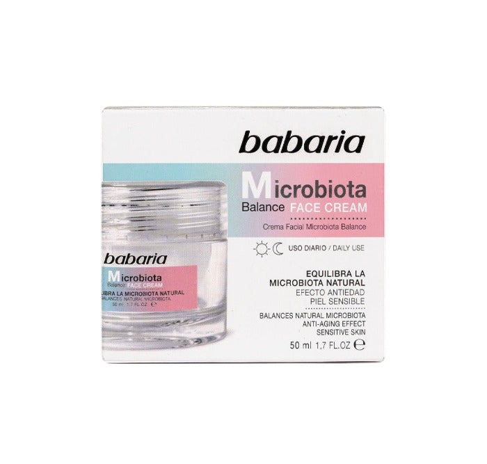 BABARIA Microbiota Balance Face Cream - 50ml | باباريا كريم مايكروبايوتا للوجه - 50 مل