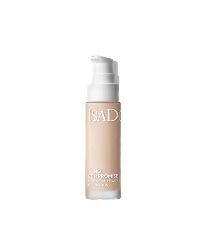 IsaDora The No Compromise Lightweight Matte Foundation - 30ml | ايزادورا كريم أساس غير لامع - 30 مل