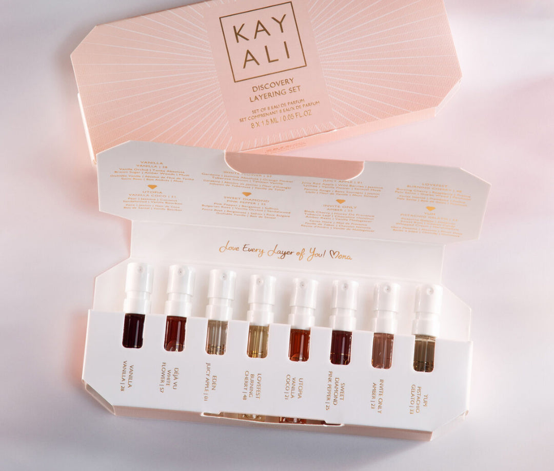 KAY ALI Discovery Layering Set - 8*1.5ml | كايلي مجموعة عطور - 8*1.5 مل
