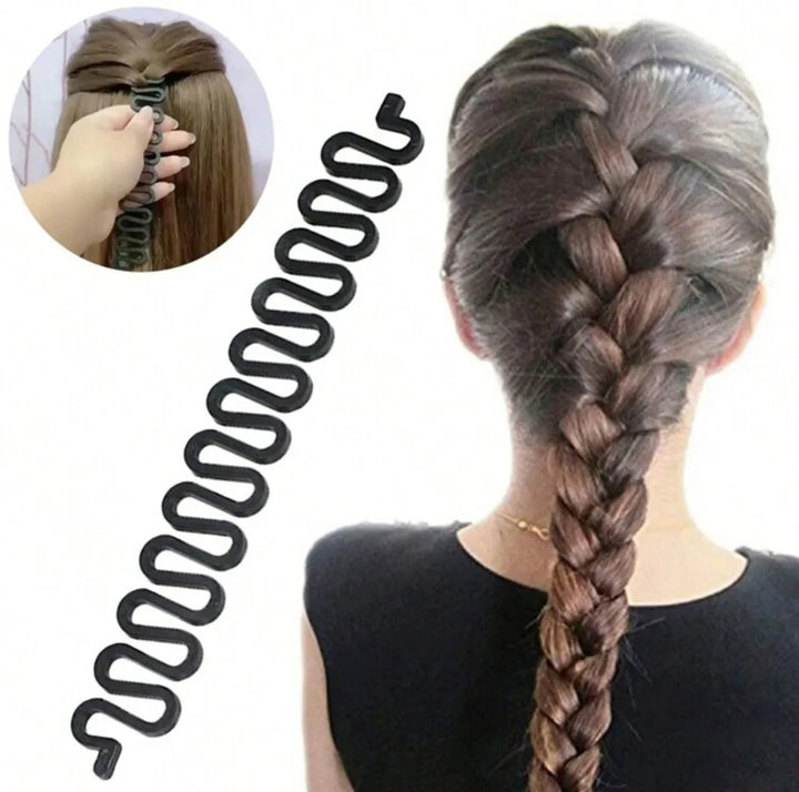 Fishbone Wave Hair Braiding Tool - 1pcs | أداة تجديل الشعر - قطعة واحدة