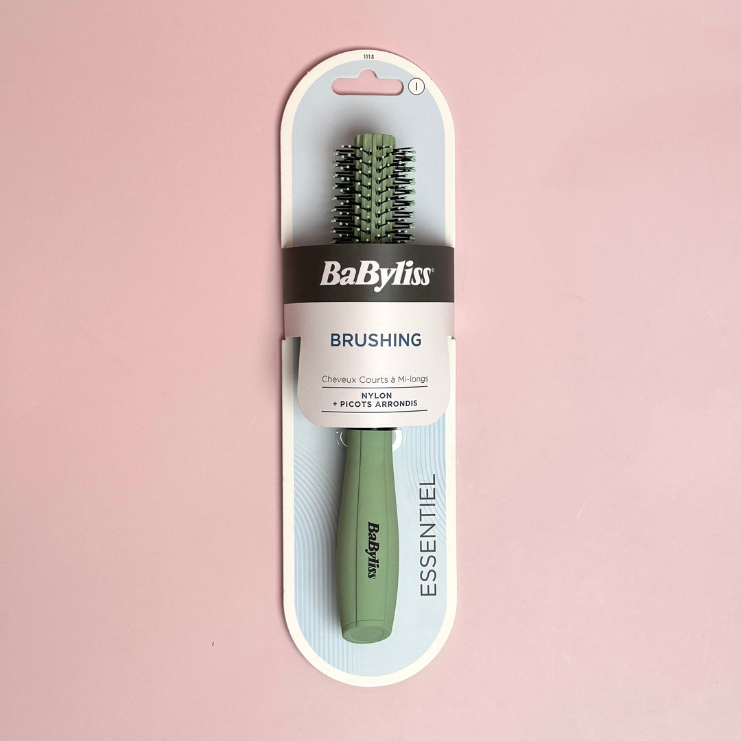 BaByliss Brushing Nylon + Picots Arrondis | بيبي ليس فرشاة تمشيط الشعر القصير الى متوسط