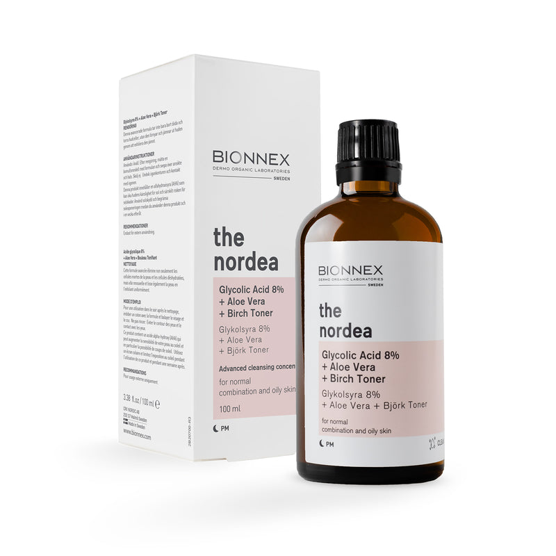 Bionnex The Nordea Glycolic Acid Tonic - 100ml | بايونيكس تونر غلايكوليك اسيد - 100 مل