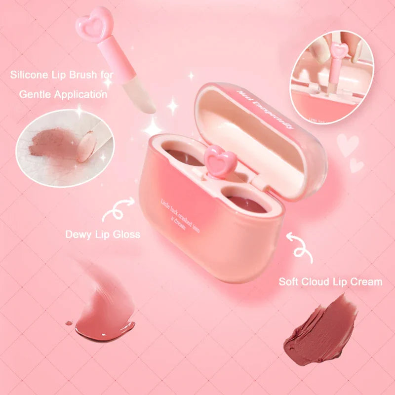 GOGO TALES Cloud Sensation Dual-purpose Lip Cream - 2.8G | جوجو تاليس بلاش و احمر شفاه - 2.8 غ