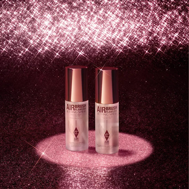 Charlotte Tilbury Airbrush Flawless Setting Spray Kit - 2x34ml | شارلوت تلبوري مجموعة بخاخ تثبيت المكياج - 2x34 مل