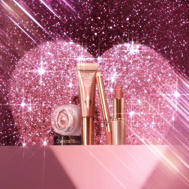 Charlotte Tilbury Pillow Talk Icons On The Go Kit | شارلوت تلبوري مجموعة مكياج للوجه