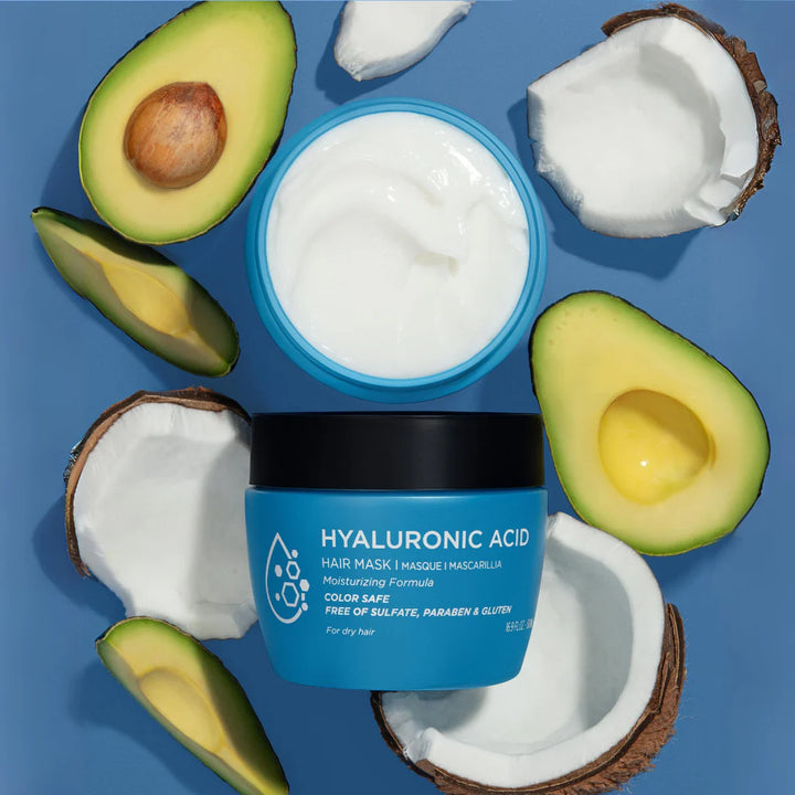 LUSETA Hyaluronic Acid Moisturizing Hair Mask - 500ml | لوسيتا ماسك للشعر بالهيالورونيك اسيد - 500 مل