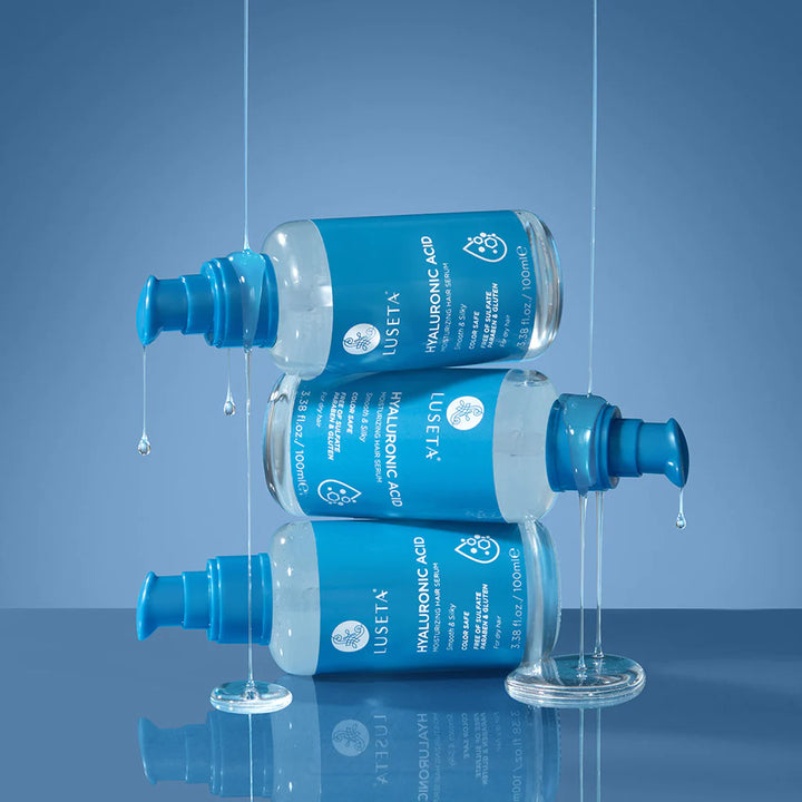 LUSETA Hyaluronic Acid Moisturizing Hair Serum - 100ml | لوسيتا سيروم هيالورونيك اسيد للشعر - 100 مل