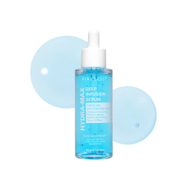 NINE LESS Hydra-Max Deep Infusion Serum - 50ml | ناين ليس سيروم الترطيب العميق - ٥٠ مل