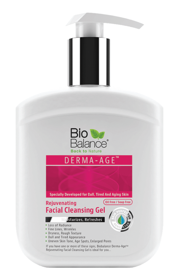 Bio Balance Derma-Age Facial Cleansing Gel - 250ml | بايو بالانس غسول جيل الوجه - 250 مل