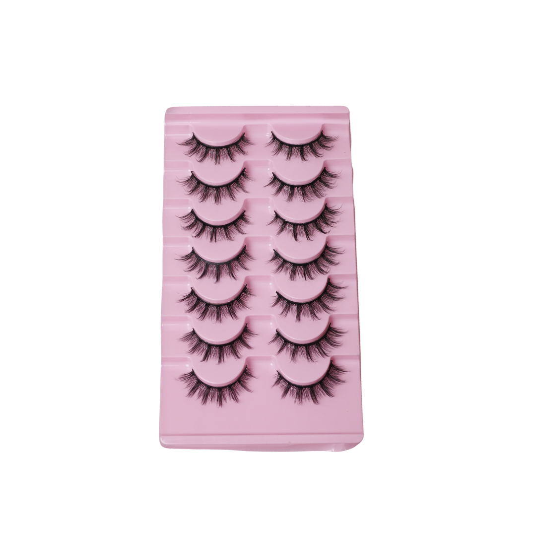 7-piece eyelash extension set | رموش صناعية 7 قطع