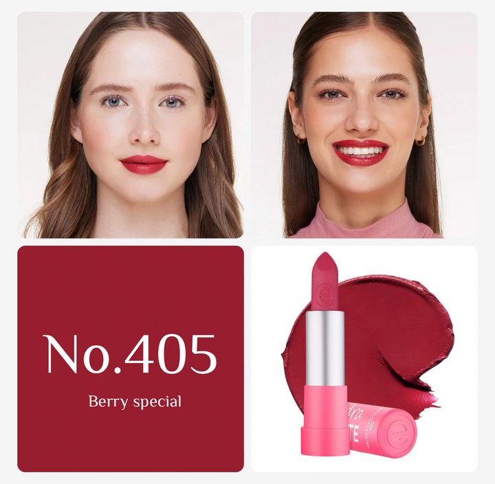 Essence Hydra Matte Lipstick | ايسنس أحمر شفاه هيدرا مات