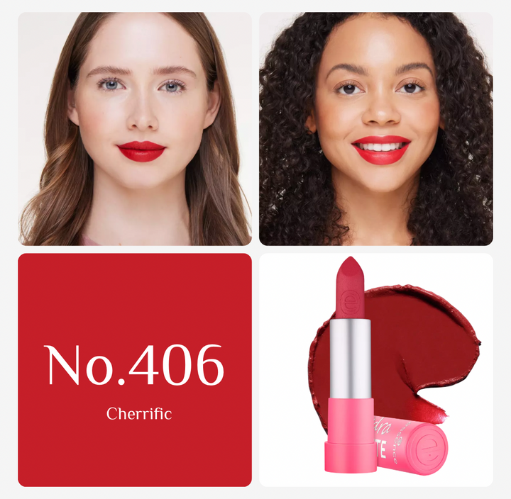 Essence Hydra Matte Lipstick | ايسنس أحمر شفاه هيدرا مات