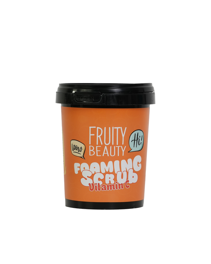 FRUITY BEAUTY Foaming Scrub - 600ml | فروتي بيوتي مقشر رغوي للجسم - 600 مل