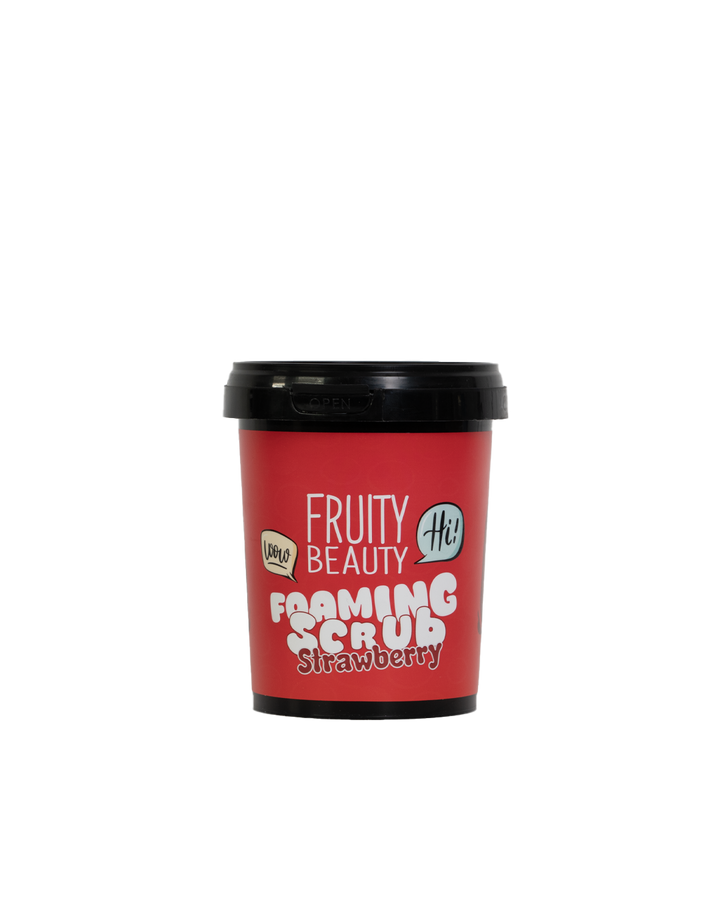FRUITY BEAUTY Foaming Scrub - 600ml | فروتي بيوتي مقشر رغوي للجسم - 600 مل