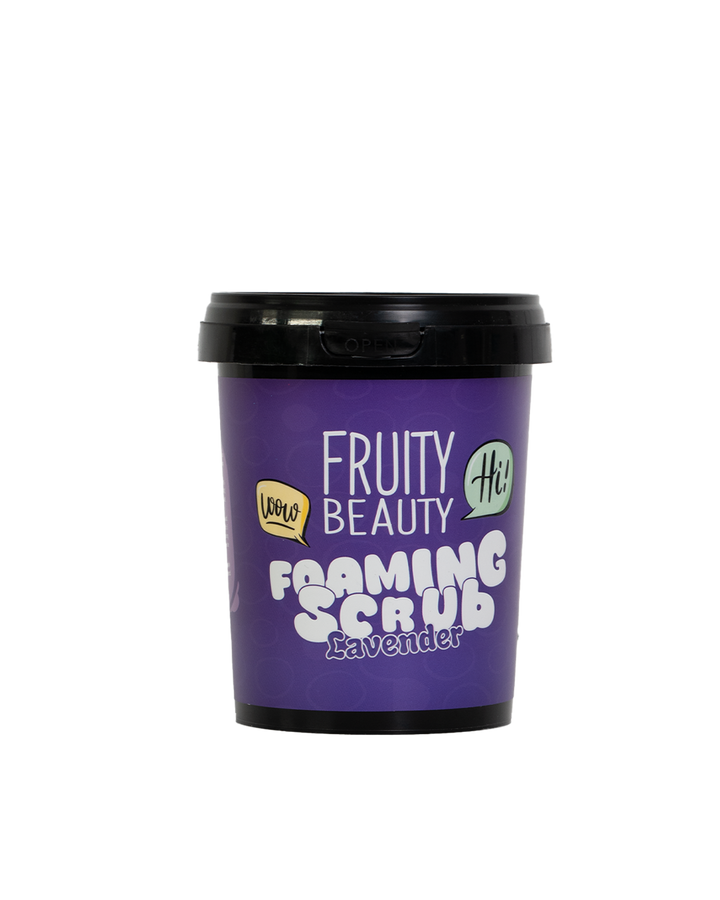 FRUITY BEAUTY Foaming Scrub - 600ml | فروتي بيوتي مقشر رغوي للجسم - 600 مل
