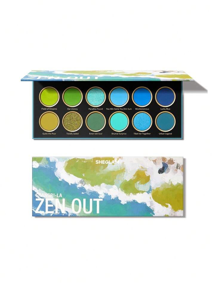 Sheglam Zen Out Shangri - La Palette | شيكلام لوحة ظلال العيون