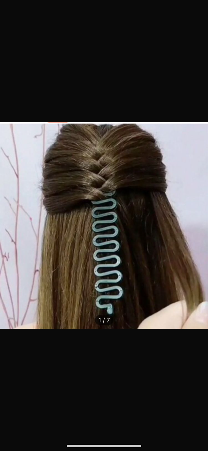 Fishbone Wave Hair Braiding Tool - 1pcs | أداة تجديل الشعر - قطعة واحدة