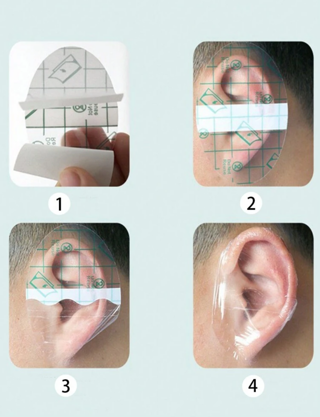 Children`s Ear Stickers - 2pcs  | لاصقات أذن للأطفال