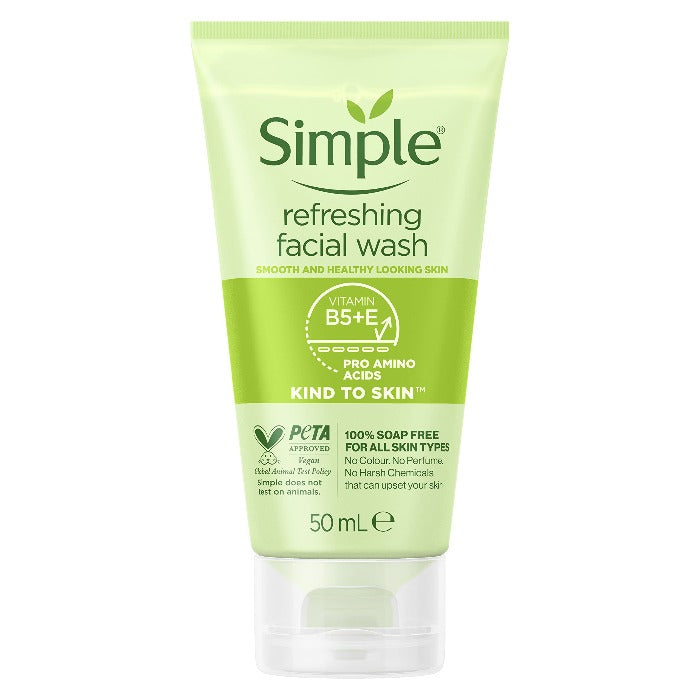 Simple Kind To Skin Refreshing Facial Wash Gel | سمبل غسول جيل منعش للوجه