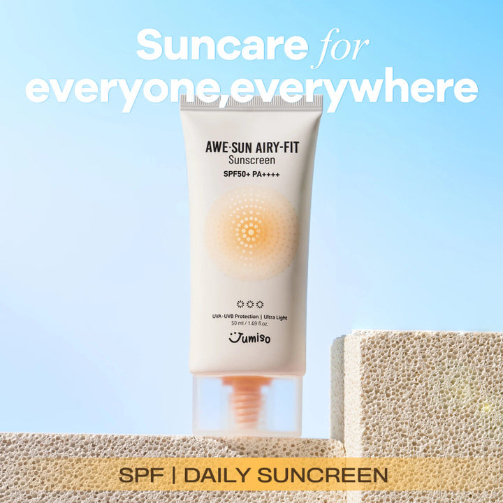 JUMISO Awesun airy fit sunscreen SPF 50+ PA++++ - 50ml | جوميسو كريم واقي شمسي هوائي خفيف spf50+ - 50 مل