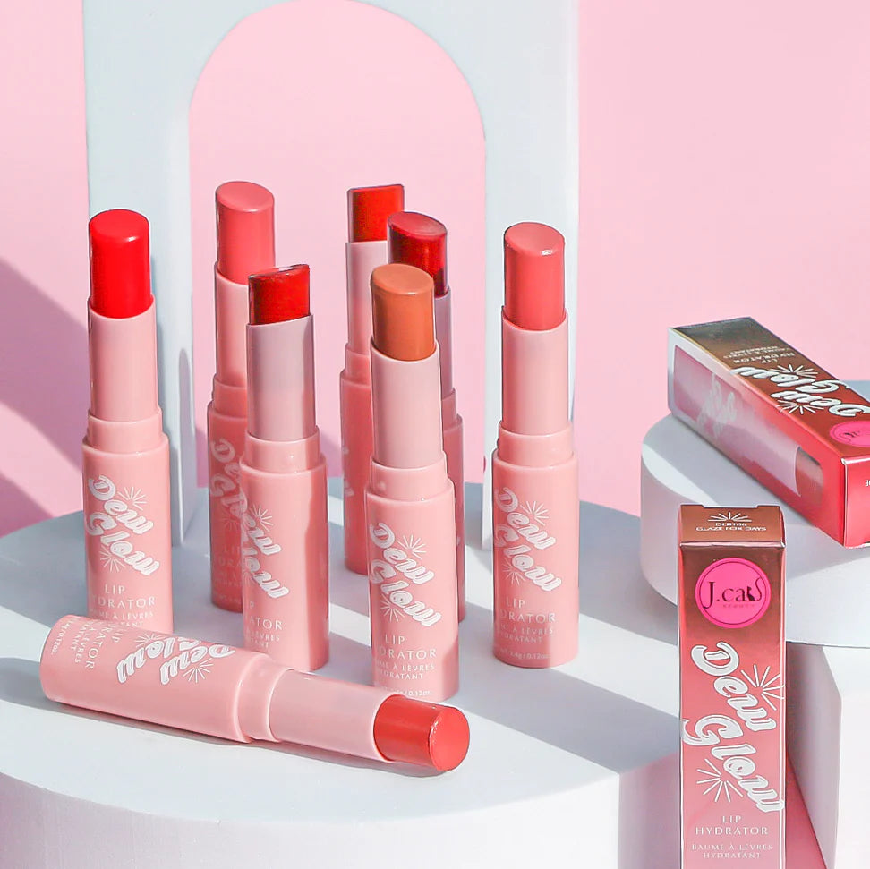J. Cat Dew Glow Lip Hydrator - 3.4g| جي كات مرطب للشفاه مع لون-3.4 غرام