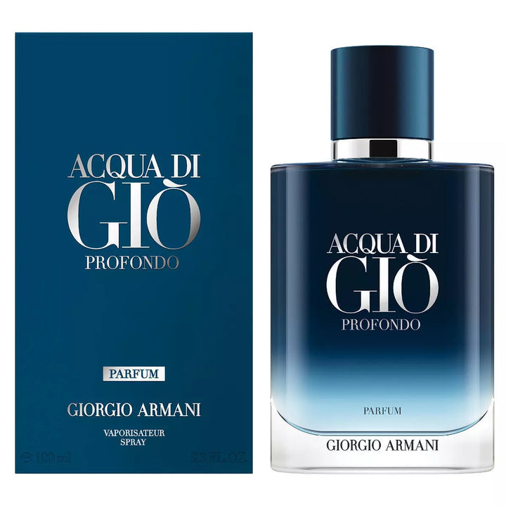 Giorgio Armani Acqua Di Gio PROFONDO Parfum - 100ml |   عطر رجالي ارماني اكوا دي جيو برفوندو  - 100 مل