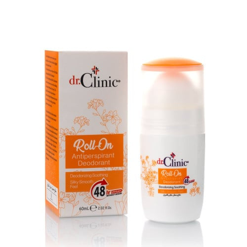 dr.Clinic Roll-On Antiperspirant Deodorant - 75ml | دكتور كلينك مضاد تعرق رول اون - 75 مل