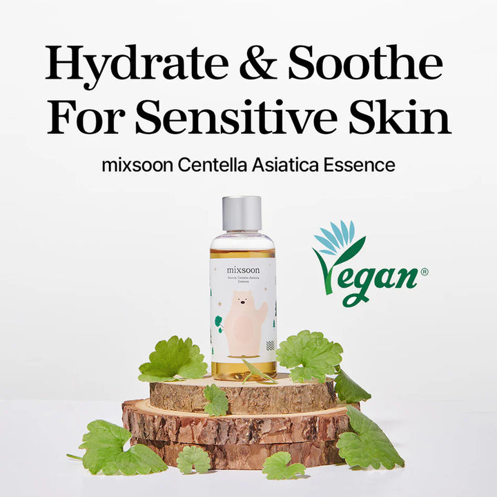 MIXSOON Soondy Centella Asiatica Essence - 100ml | ميكسون ايسنس السنتيلا المهدئ للبشرة - 100 مل