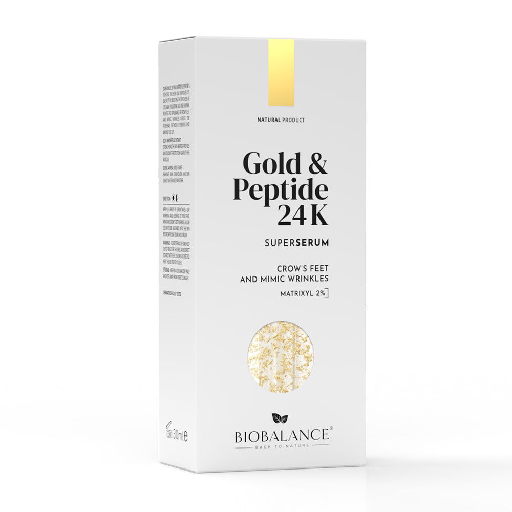 Bio Balance 24K Gold & Peptide Super Serum - 30ml | بيو بالانس سيروم الذهب و البيبتيد - 30 مل