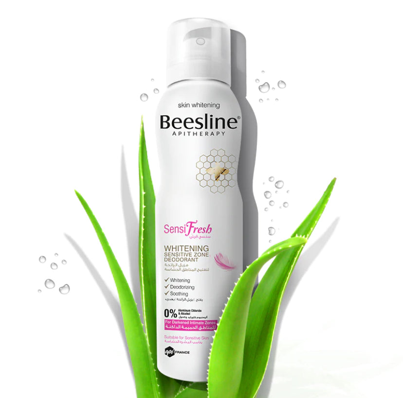 Beesline Sensi Fresh Whitening Sensitive Zone Deodrant |بيزلين مزيل رائحة العرق سينيس فريش لتبييض المناطق الحساسة