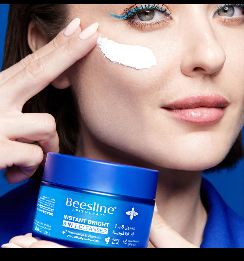 Beesline Instant Bright 5 in 1 Cleanser - 150ml | بيزلين غسول 5 ب 1 لنضارة فورية - 150 مل