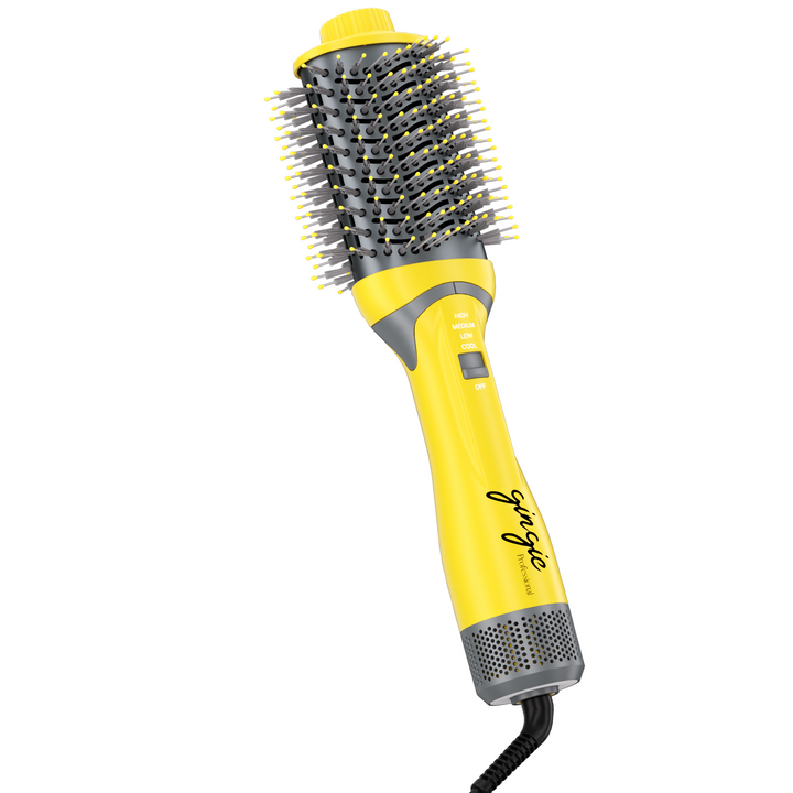 Gingie the Quickie Mine Big hair brush - 1200w | جنجي  فرشاة تصفيف الشعر الحجم الكبير - 1200 واط