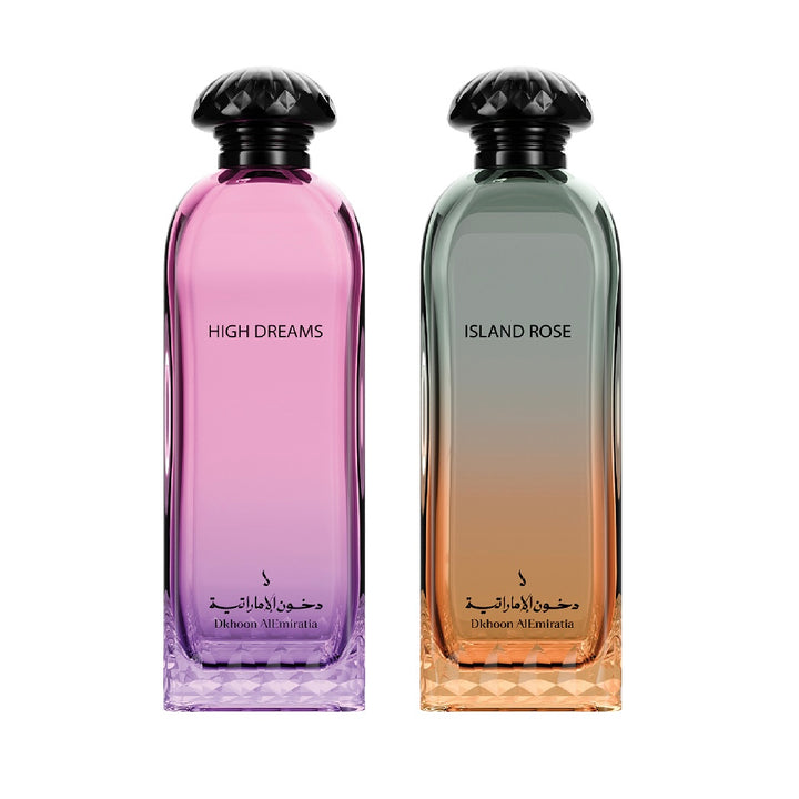 Dkhoon ALEmiratia Summer Collection 2x 200 ML | دخون الإماراتية مجموعة كوليكشن الصيف للجنسين - 2 x 200 مل