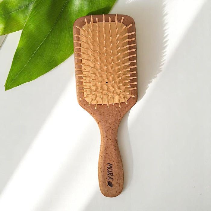 Mura Wooden Hair Brush | مورا فرشاة الشعر الخشبية