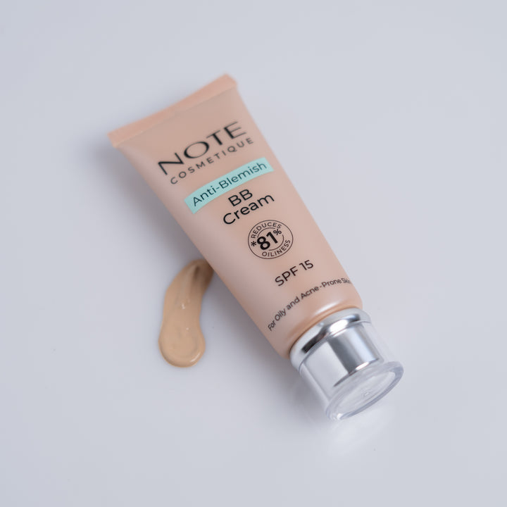 Note Anti-Blemish BB Cream Spf15 - 30ml | نوت بي بي كريم مع عامل حماية من الشمس spf15 - 30 مل