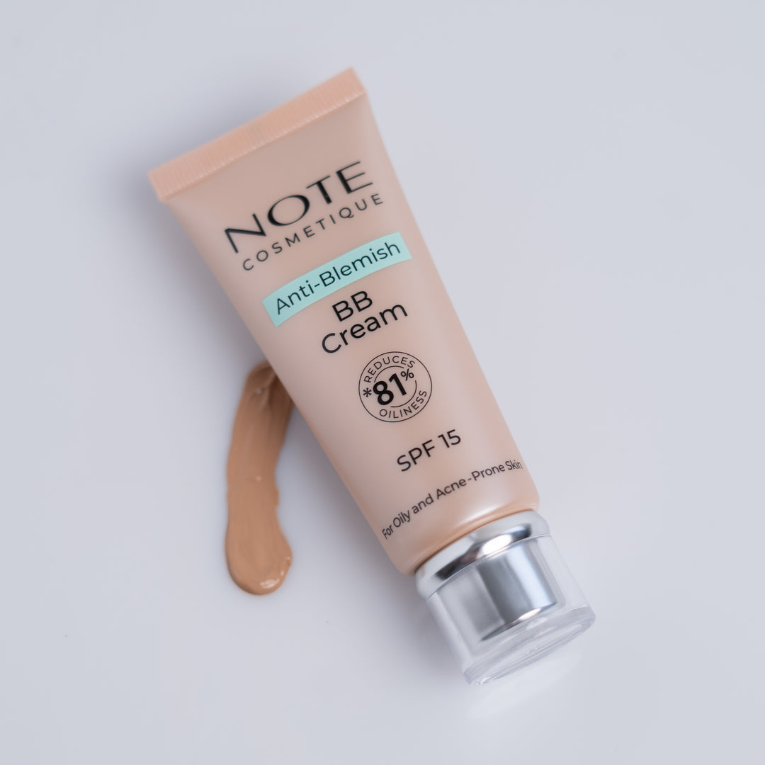 Note Anti-Blemish BB Cream Spf15 - 30ml | نوت بي بي كريم مع عامل حماية من الشمس spf15 - 30 مل