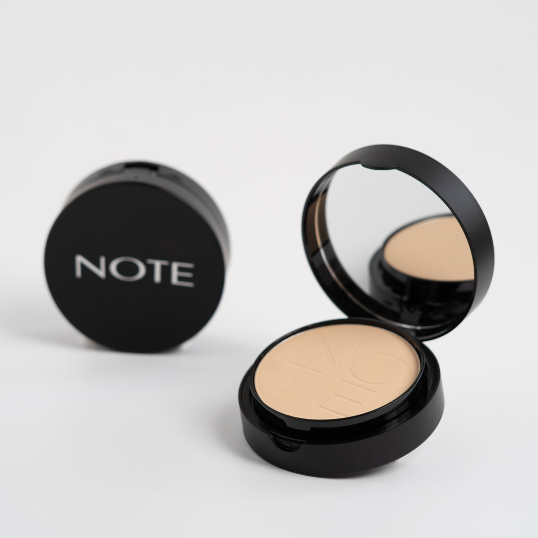 NOTE Luminous Silky Compact Powder Argan Oil - 10g | نوت بودرة مضغوطة للوجه - 10 غرام