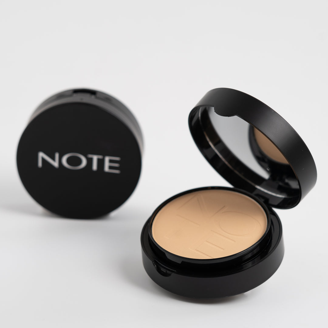 NOTE Luminous Silky Compact Powder Argan Oil - 10g | نوت بودرة مضغوطة للوجه - 10 غرام