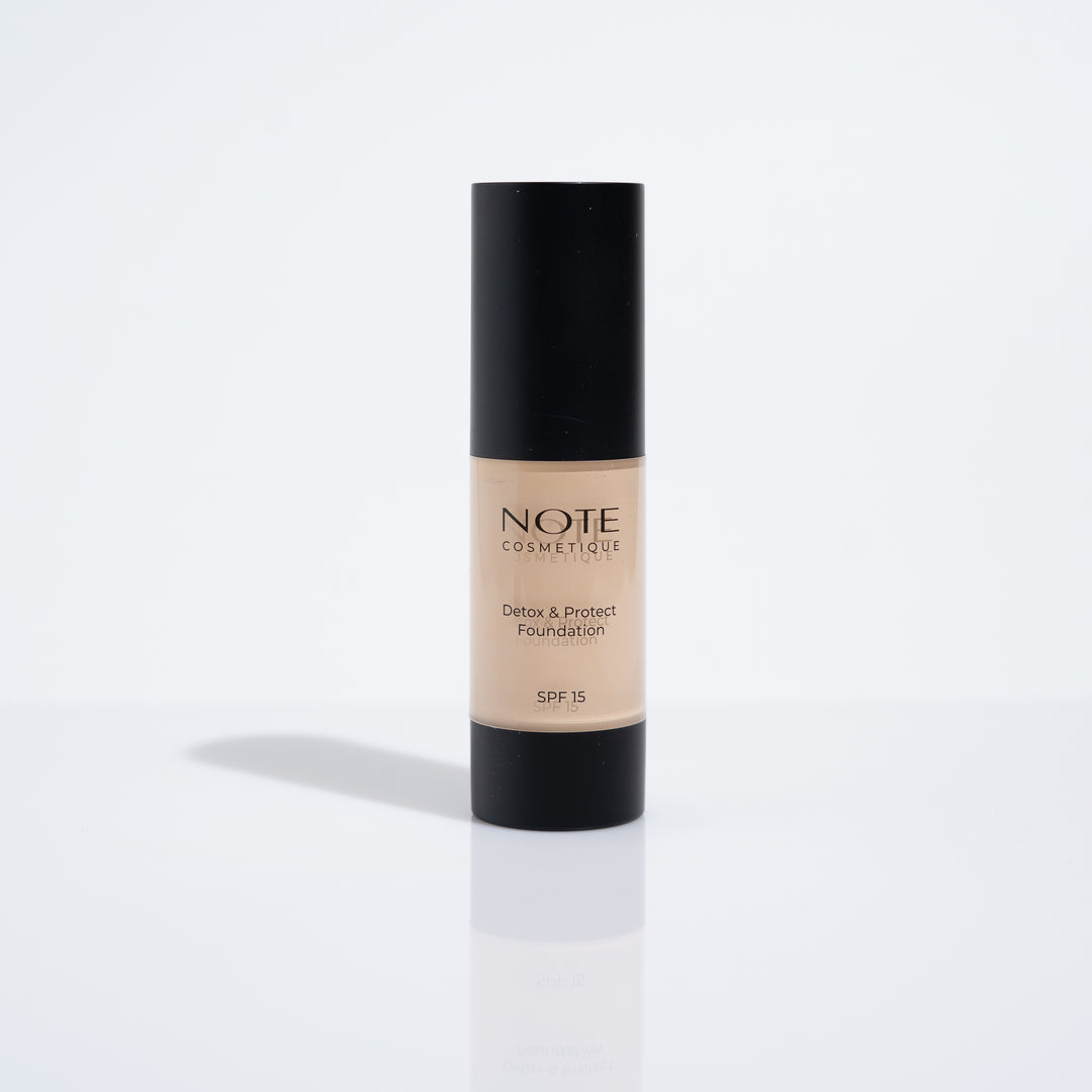 NOTE Detox & Protect Foundation - 30ml | نوت كريم أساس - 30 مل