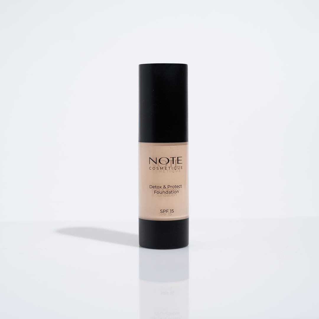 NOTE Detox & Protect Foundation - 30ml | نوت كريم أساس - 30 مل