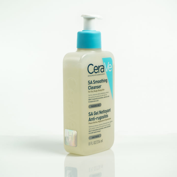 CeraVe SA Smoothing Cleanser for normal, dry and rough skin - 236ml | سيرافي غسول ساليسليك اسيد - 236 مل